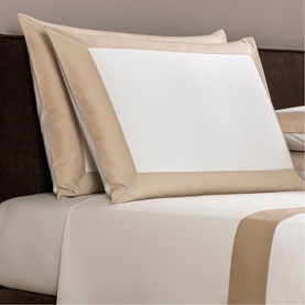 600 Thread Count Bold Sateen Pillowcase Ivory
