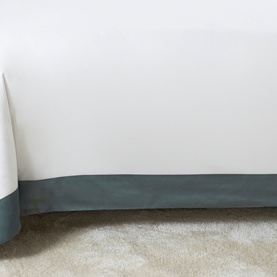 600 Thread Count Bold Sateen Duvet Cover Ivory