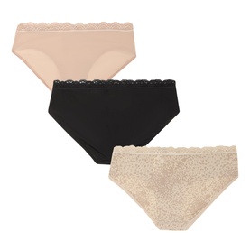Three-Pack Hipster Briefs