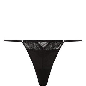 Geo Lace Thong