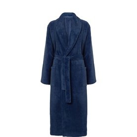 Beaumont Bath Robe Navy