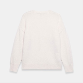 Floral Appliqu&eacute; Sweater