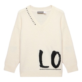 Love Graphic Sweater