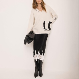 Love Graphic Sweater