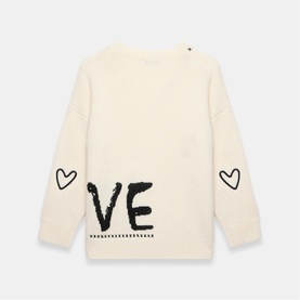 Love Graphic Sweater