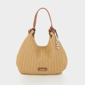 Paula Medium Raffia Tote Bag