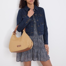 Paula Medium Raffia Tote Bag