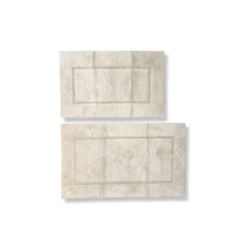 Leige Deep Pile Bath Mat Cream