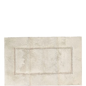 Leige Deep Pile Bath Mat Cream