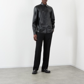 Stitched Leather Shirt