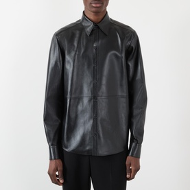 Stitched Leather Shirt