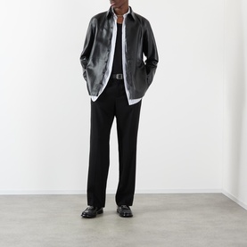 Stitched Leather Shirt
