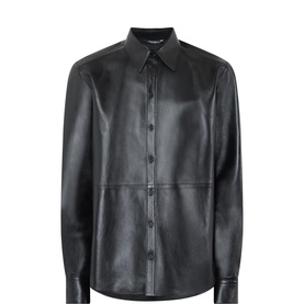 Stitched Leather Shirt