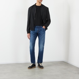 Logo Straight Leg Jeans