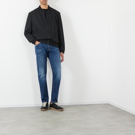 Logo Straight Leg Jeans