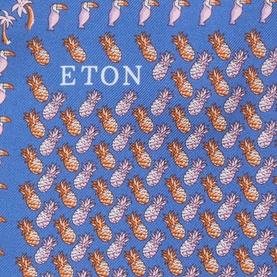 Pineapple Silk Pocket Square
