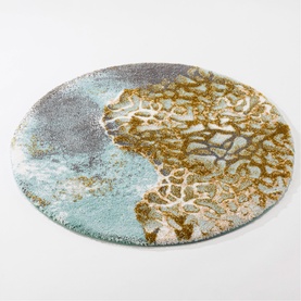 Dune Round Bath Mat Multi