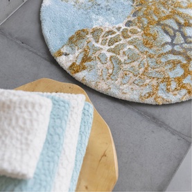 Dune Round Bath Mat Multi