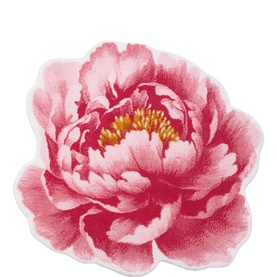 Pivoine Floral Bath Mat Pink