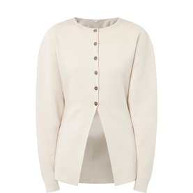 Exaggerated Sleeve Cardigan