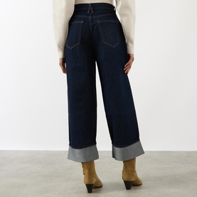 Good Standard Baggy Cuffed Jeans