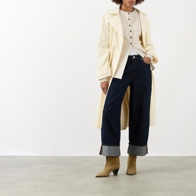 Good Standard Baggy Cuffed Jeans
