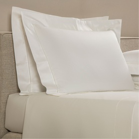 Ajour Sateen Oxford Pillowcase Milk