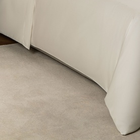 Ajour Sateen Duvet Cover Milk