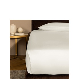 Ajour Sateen Fitted Sheet Milk