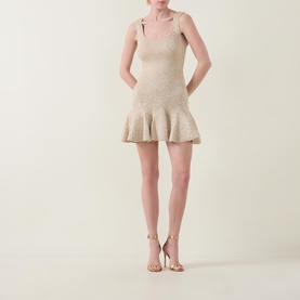 Sarajane Sequin Mini Knitted Dress