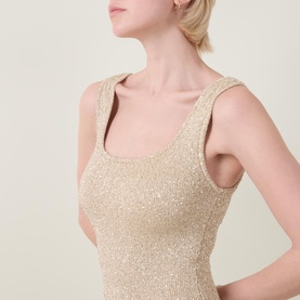 Sarajane Sequin Mini Knitted Dress