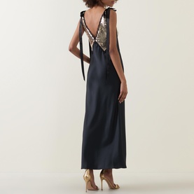 Talissa Sequin Bust Slip Dress