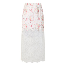 Ilene Floral Lace Skirt