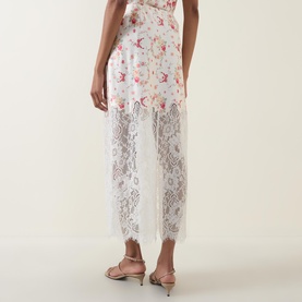 Ilene Floral Lace Skirt