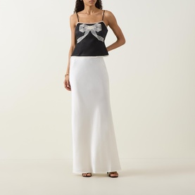 Maurine High-Rise Flared Skirt