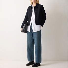 Lucia High-Rise Wide Leg Jeans
