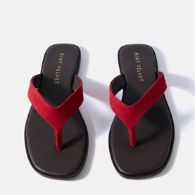 Lula Suede Flip Flops