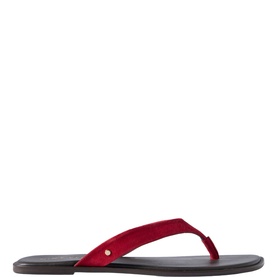 Lula Suede Flip Flops
