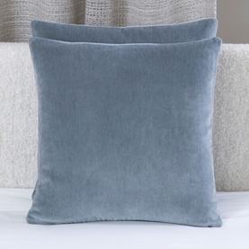 Velvet Cushion Grey