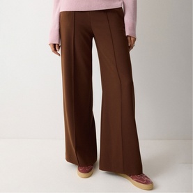 Modern High-Rise Wide Leg Trousers