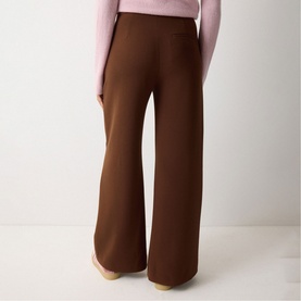 Modern High-Rise Wide Leg Trousers