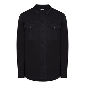 Logo Flap Pocket Overshirt