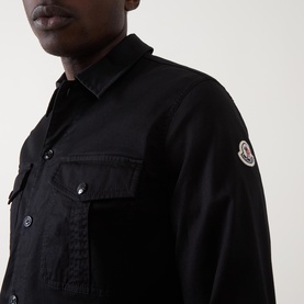 Logo Flap Pocket Overshirt