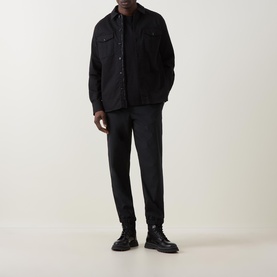 Logo Flap Pocket Overshirt