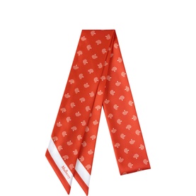 Tree Logo Skinny Scarf