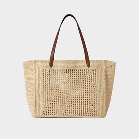 Crochet Woven Tote Bag