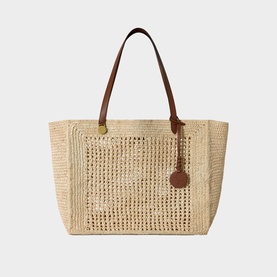 Crochet Woven Tote Bag