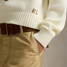Polo Bear Knitted Sweater