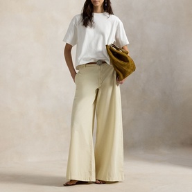 Wide Leg Chinos