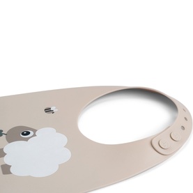 Sheepy Silicone Bib